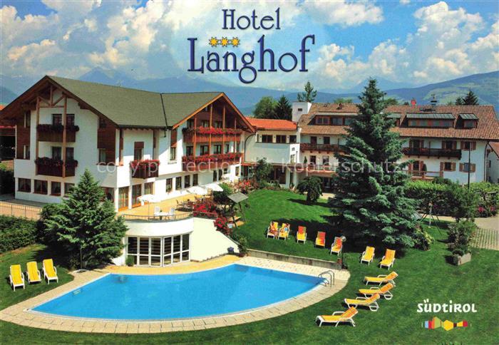 Schabs Natz Brixen Suedtirol Hotel Langhof Pool