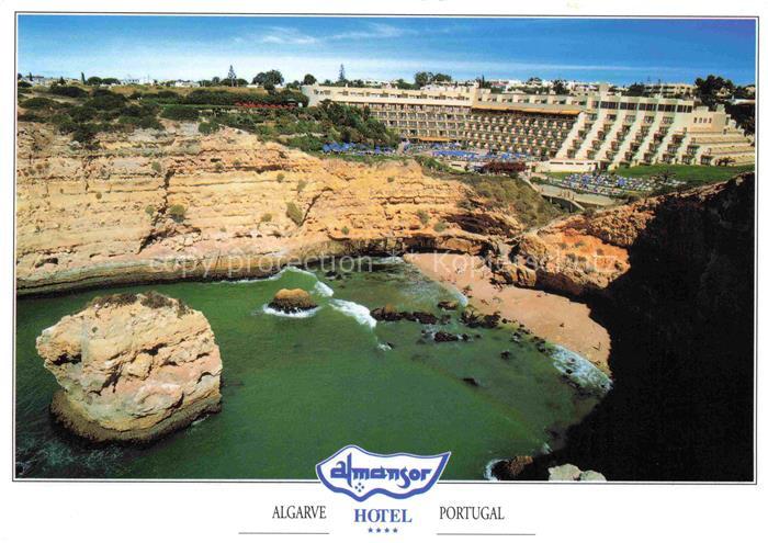 Carvoeiro Algarve PT Hotel Almansor Fliegeraufnahme
