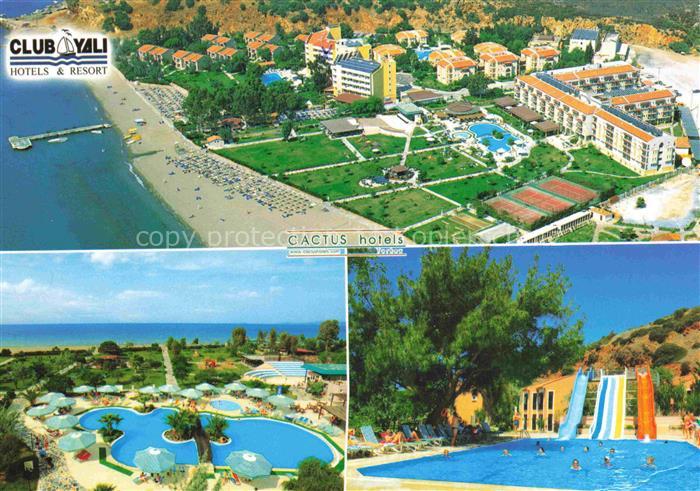Guemuelduer Izmir TK Club Yale Hotels and Resort Fliegeraufnahme Pools Wasserrut