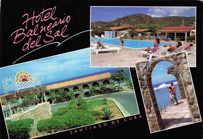Santiago de Cuba Hotel Balneario del Sol Pool park