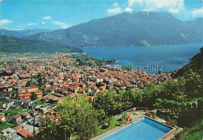 Riva  del Garda IT Fliegeraufnahme