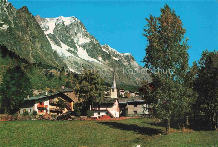 Courmayeur Valle d Aosta IT Ortsmotiv