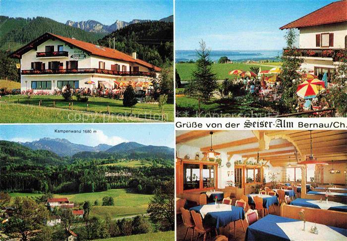 Reit Aschau Chiemgau Berggasthof Seiseralm Terrasse Kampenwand Gastraum