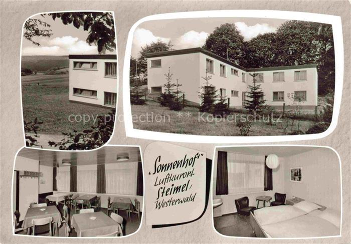 Steimel Altenkirchen Westerwald Pension Sonnenhof Gaststube Zimmer