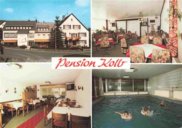 Breitscheid Hessen Pension Kolb Gastraeume Hallenbad