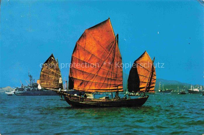 HONGKONG Hong-Kong HK The fishing Junk