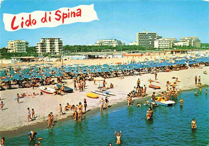 Lido di Spina Panorama della spiaggia