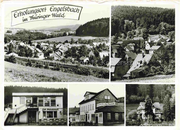 Engelsbach Leinatal Thueringen Panorama Cafe Freundschaft Gaststaette Zum Paradi