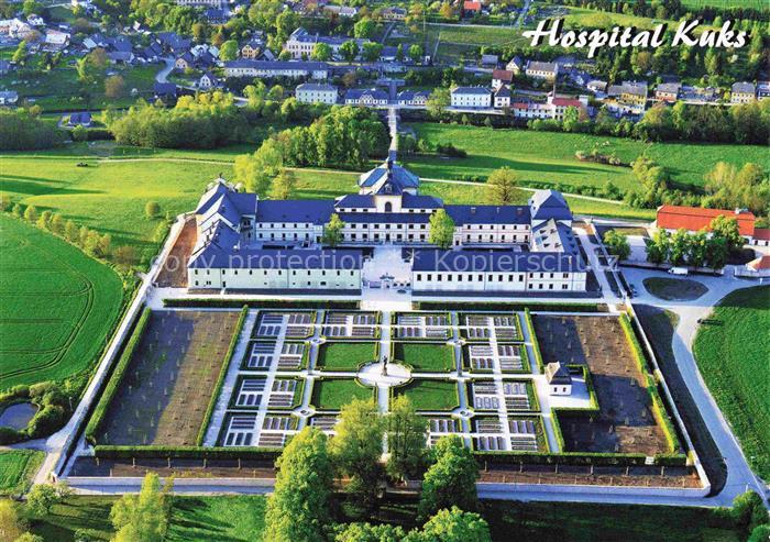Kuks Kukus Trutnov Kralovehradecky kraj CZ Hospital Kuks Fliegeraufnahme