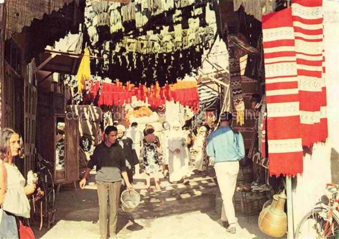 Marrakech Marrakesch Maroc Färbergasse