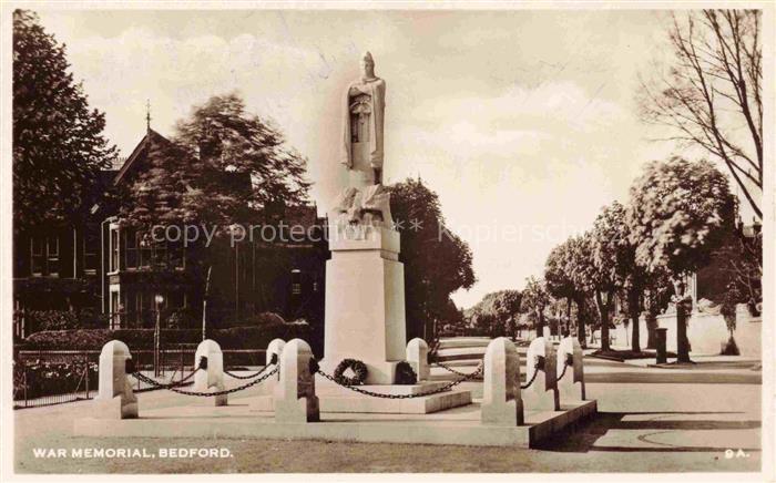 Bedford  Bedfordshire UK War Memorial Kriegerdenkmal