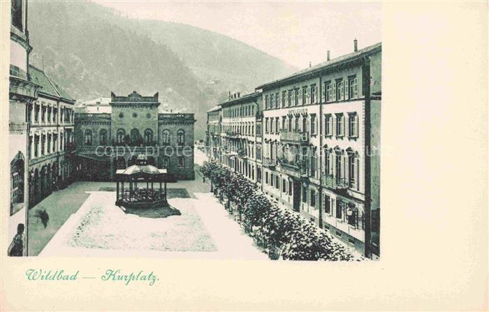 WILDBAD  Schwarzwald Kurplatz