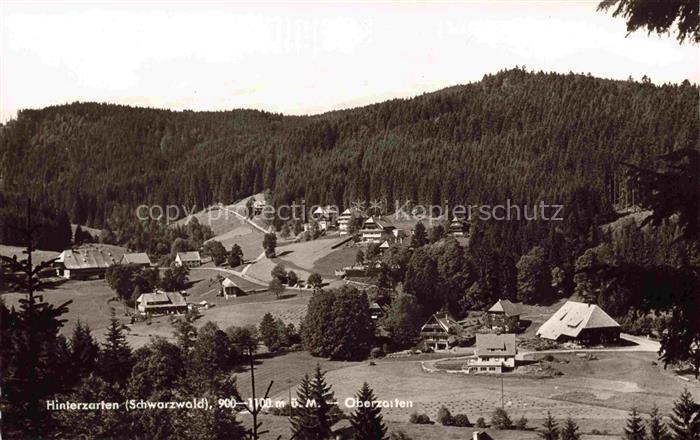 Hinterzarten Breisgau-Hochschwarzwald BW Panorama Blick nach Oberzarten Schwarzw