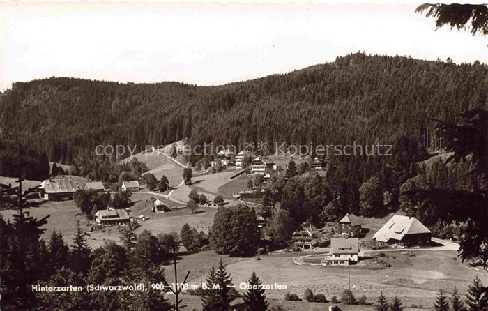 Hinterzarten Breisgau-Hochschwarzwald BW Panorama Blick nach Oberzarten Schwarzw
