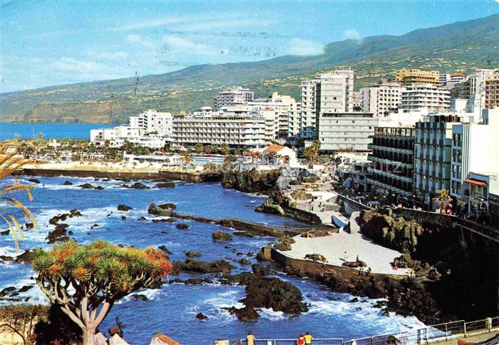 Puerto-de-la-Cruz Tenerife ES Vista parcial