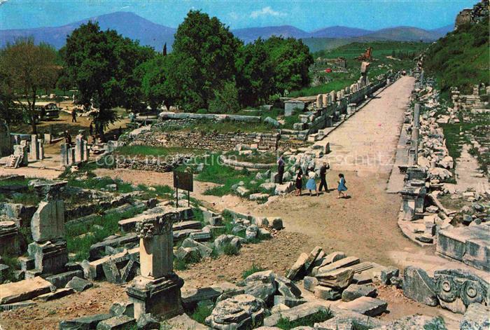 Efes TK Marmorstrasse Ruinen