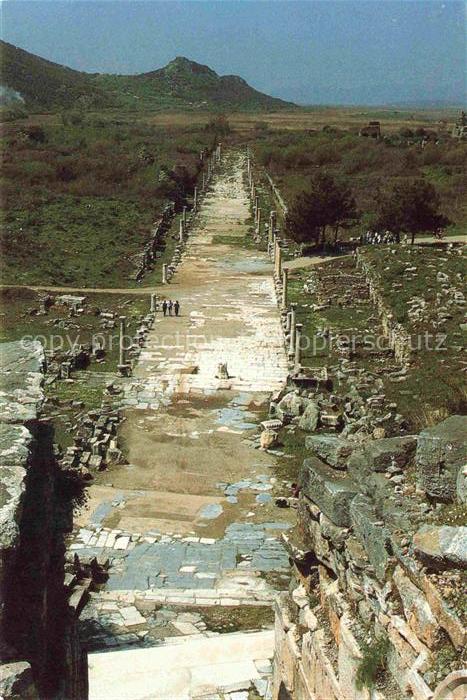 Efes TK Harbour Street Ruinen