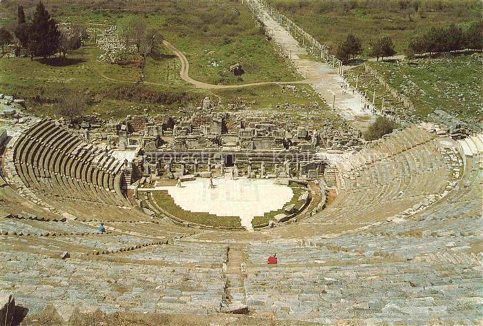 Efes TK Amphitheater Ruinen