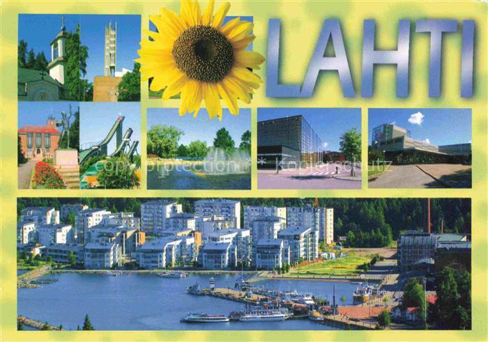 Lahti Suomi Teilansichten Hafen