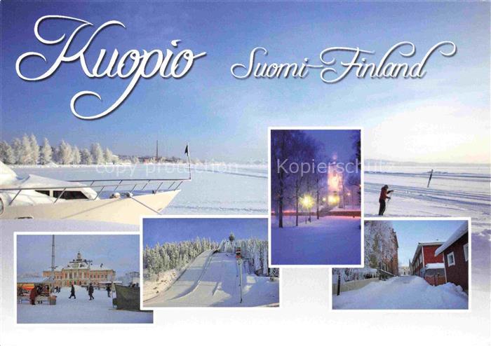 Kuopio Suomi Winterpanorama