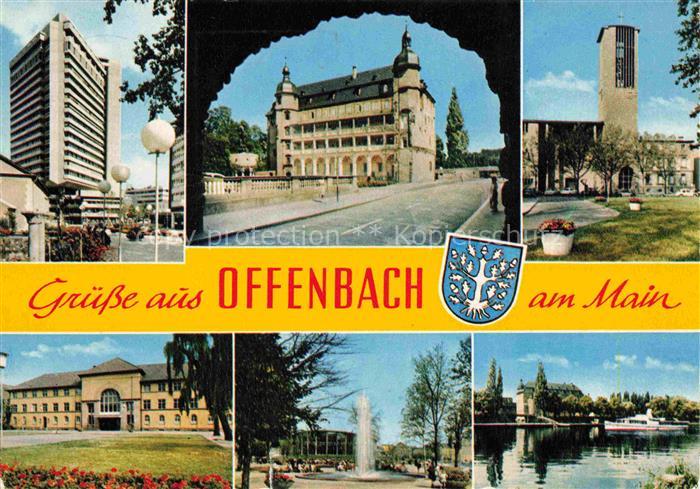 OFFENBACH  MAIN Motive Stadtzentrum