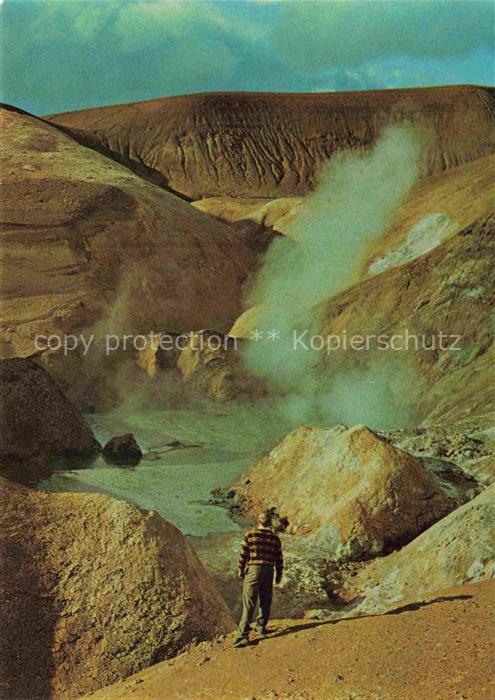 Krafla Lake Myvatn Iceland Vulkangebiet