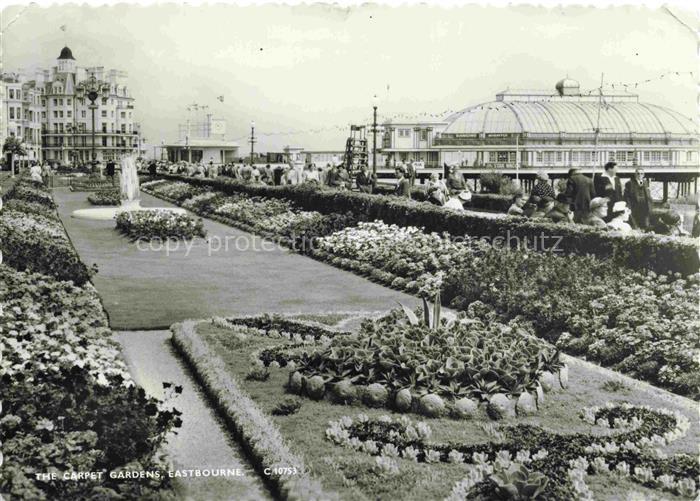 EASTBOURNE  Sussex UK The Carpet Gardens