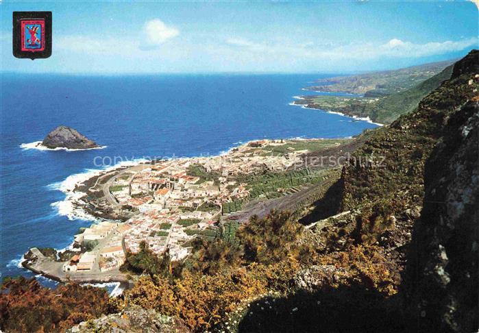 Garachico Santa Cruz de Tenerife Canarias ES Vista general de la costa