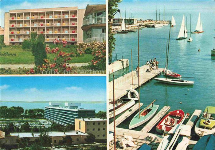 Balatonfuered HU Hotels Hafen Plattensee