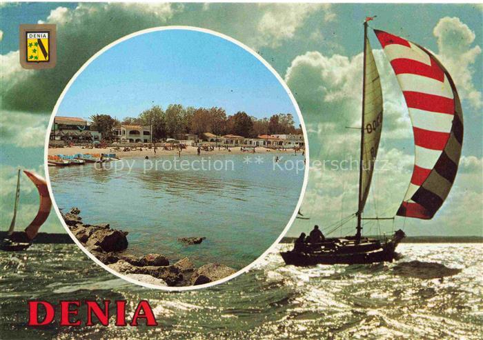 Denia Costa Blanca ES Strand Segeln