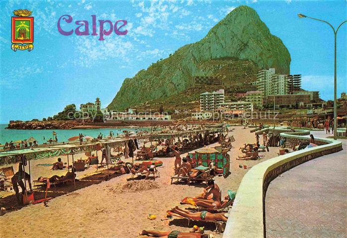 Calpe Calp Alicante ES Strand Promenade