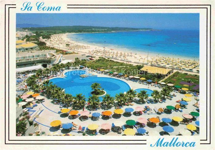 Sa Coma Mallorca ES Imágenes des Baleares Ferienresort Swimming Pool Strand