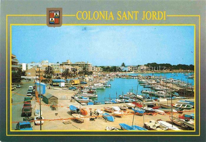 Colonia Sant Jordi Mallorca ES Panorama Hafen