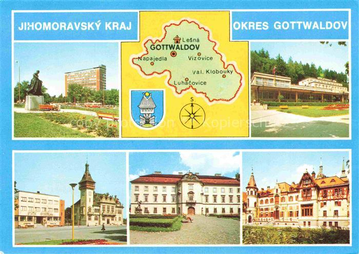 Gottwaldov Zlin CZ Luhadovice Napajedla Lesna Jihomoravsky Kraj