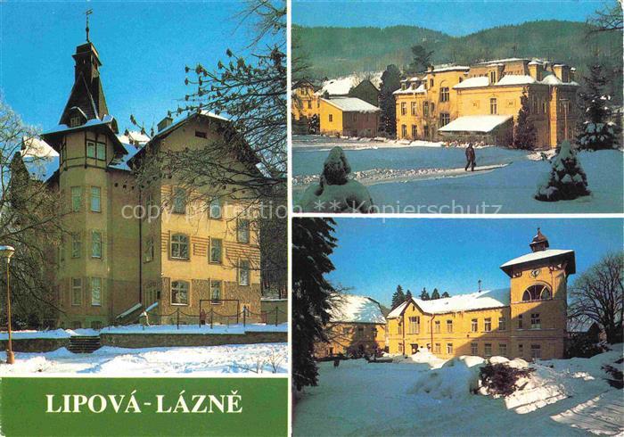 Lipova Lazne Bad Lindewiese CZ Teilansichten