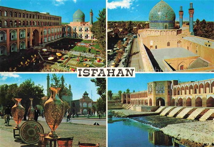 Isfahan Esfahan Iran Teilansichten