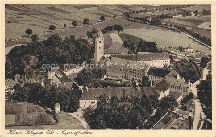 Scheyern Kloster Scheyern Fliegeraufnahme