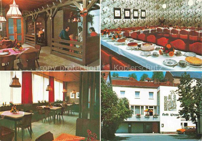 Frammersbach Gasthof Cafe Kirsch Gastraeume