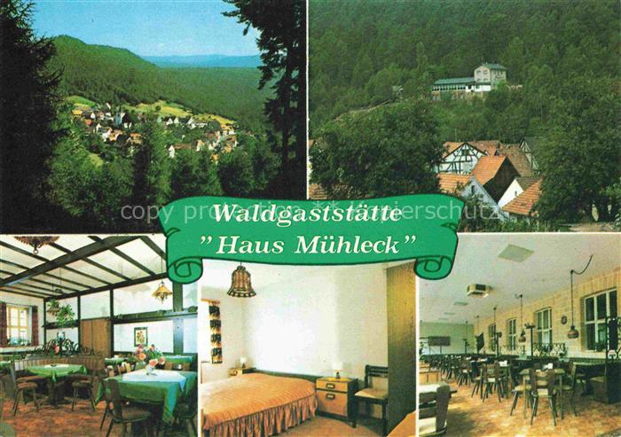 Iggelbach Waldgaststaette Haus Muehleck Gastraeume Zimmer