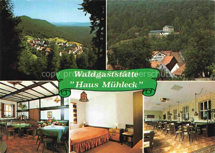 Iggelbach Waldgaststaette Haus Muehleck Panorama Gastraeume Zimmer