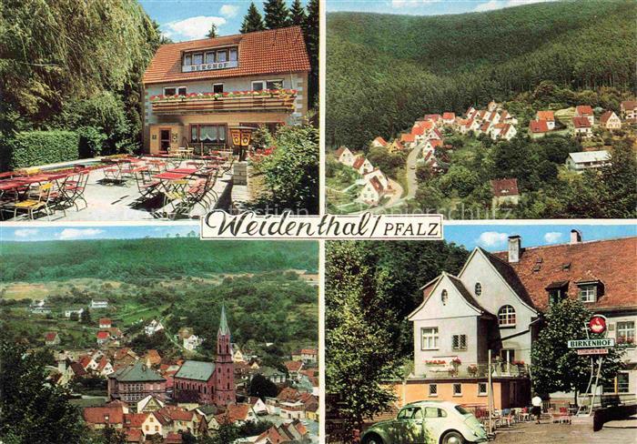 Weidenthal Pfalz Gaststaette Berghof Panorama Gasthaus Birkenhof
