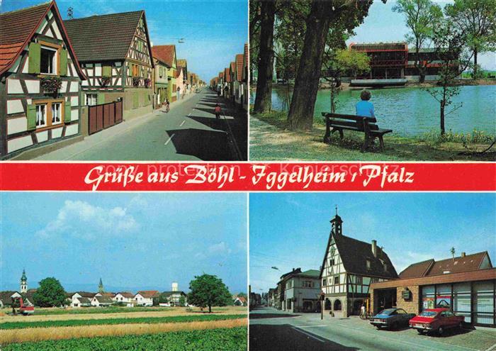 Boehl-Iggelheim Pfalz Gondelteich Ortspartien