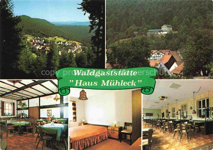 Iggelbach Waldgaststaette Haus Muehleck Gastraeume Zimmer