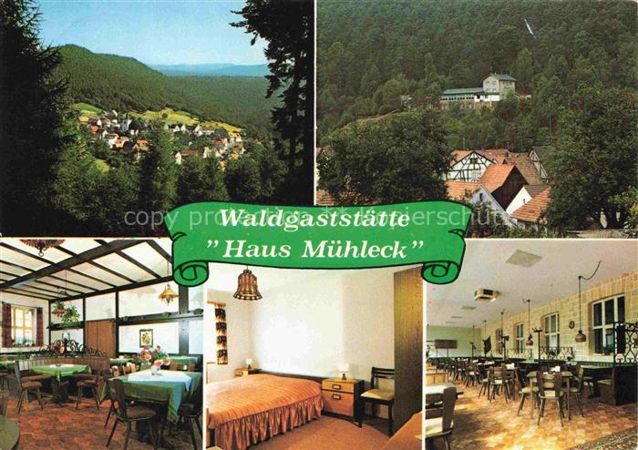 Iggelbach Waldgaststaette Haus Muehleck Gastraeume Zimmer