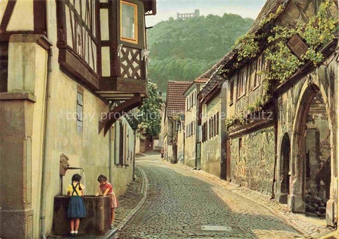 Hambach  Neustadt Weinstrasse Hambacher Schloss Schlossgasse