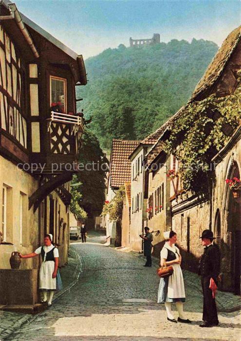 Hambach  Neustadt Weinstrasse Hambacher Schloss Schlossgasse