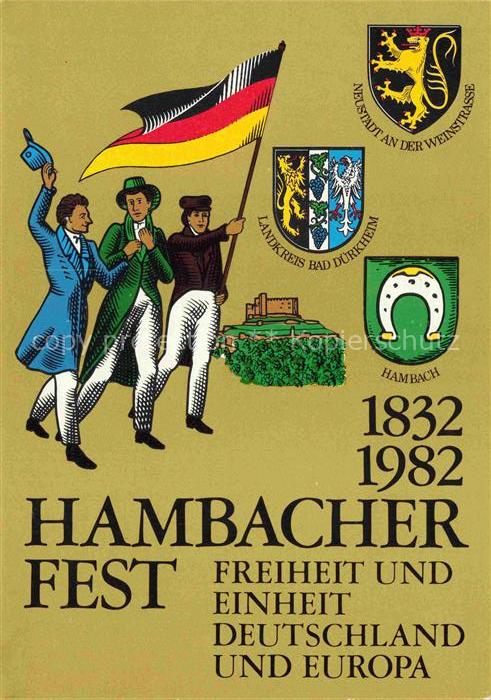 Hambach  Neustadt Weinstrasse Hambacher Fest 1982