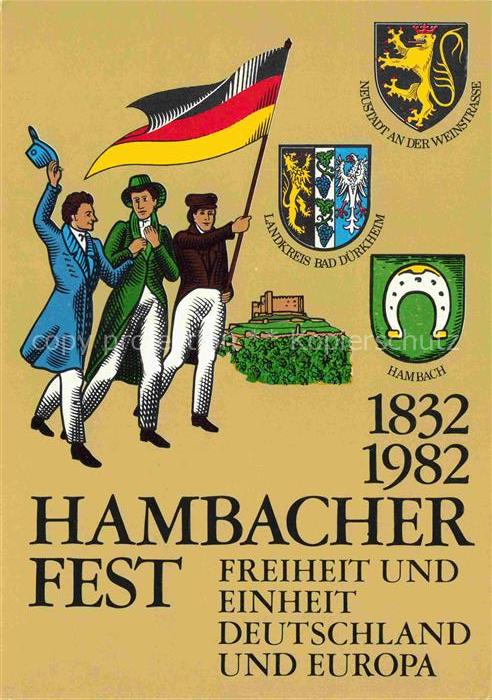 Hambach  Neustadt Weinstrasse Hambacher Fest 1982