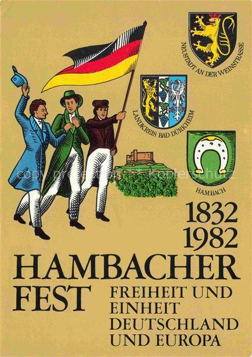 Hambach  Neustadt Weinstrasse Hambacher Fest 1982