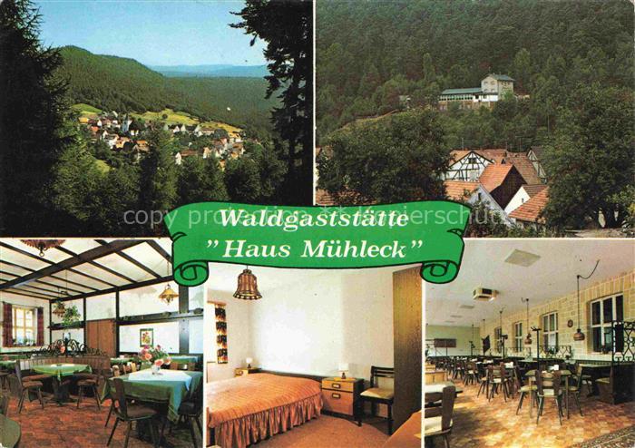 Iggelbach Waldgaststaette Haus Muehleck Gastraeume Zimmer